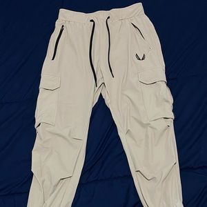 ASRV  0437 Tetra Lite Carbo High Rib Joggers - Sand Smoke